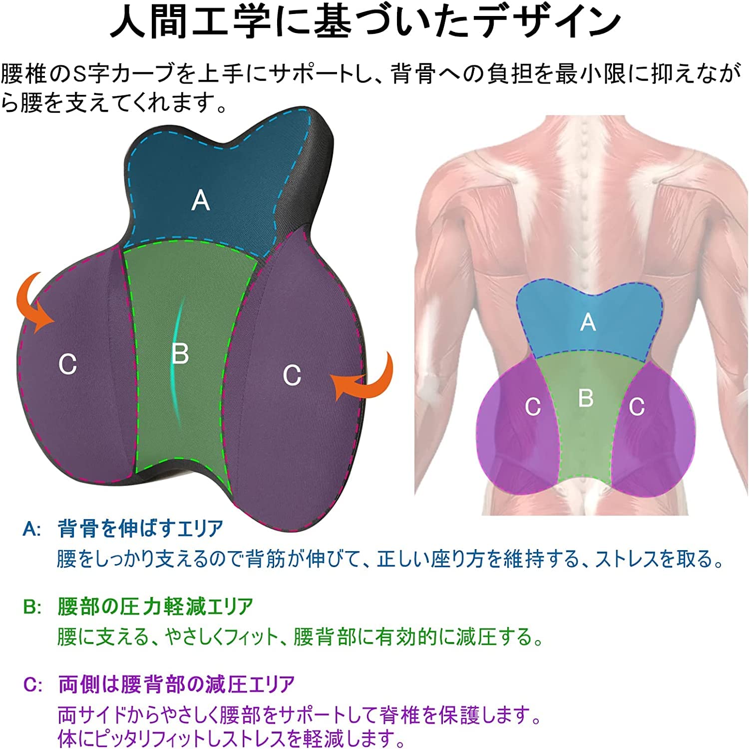 Amazon.co.jp: レクサス 腰クッション ランバーサポート IS LX LC CT